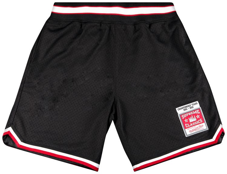 Supreme x Mitchel And Ness Basketball Short Black