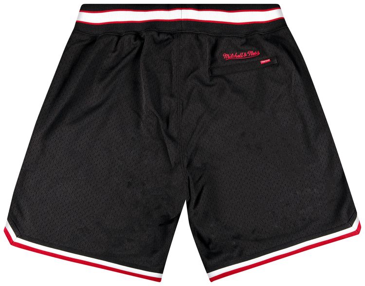 Supreme x Mitchel And Ness Basketball Short Black