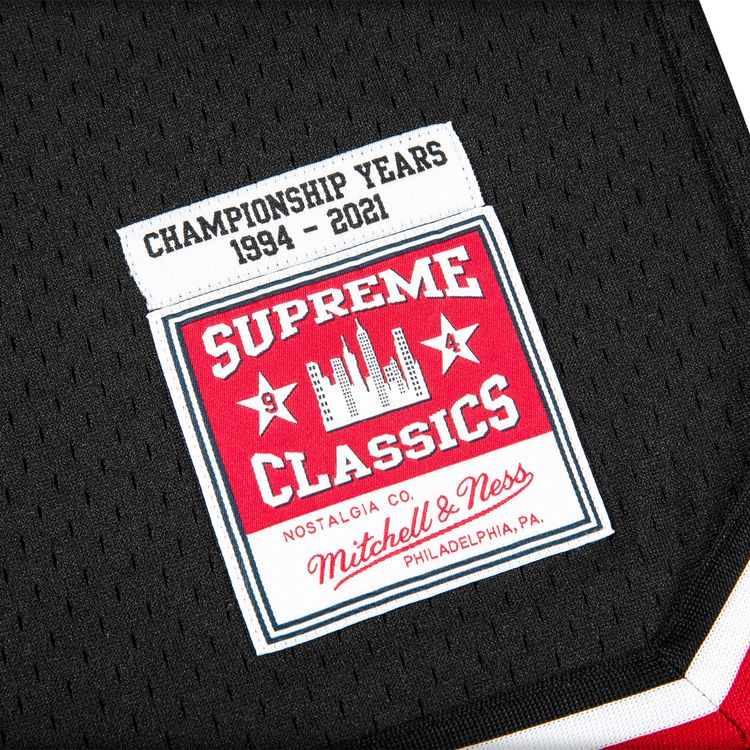 Supreme x Mitchel And Ness Basketball Short Black