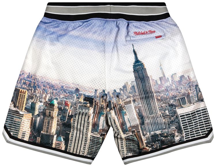 Supreme x Mitchel And Ness Basketball Short Skyline
