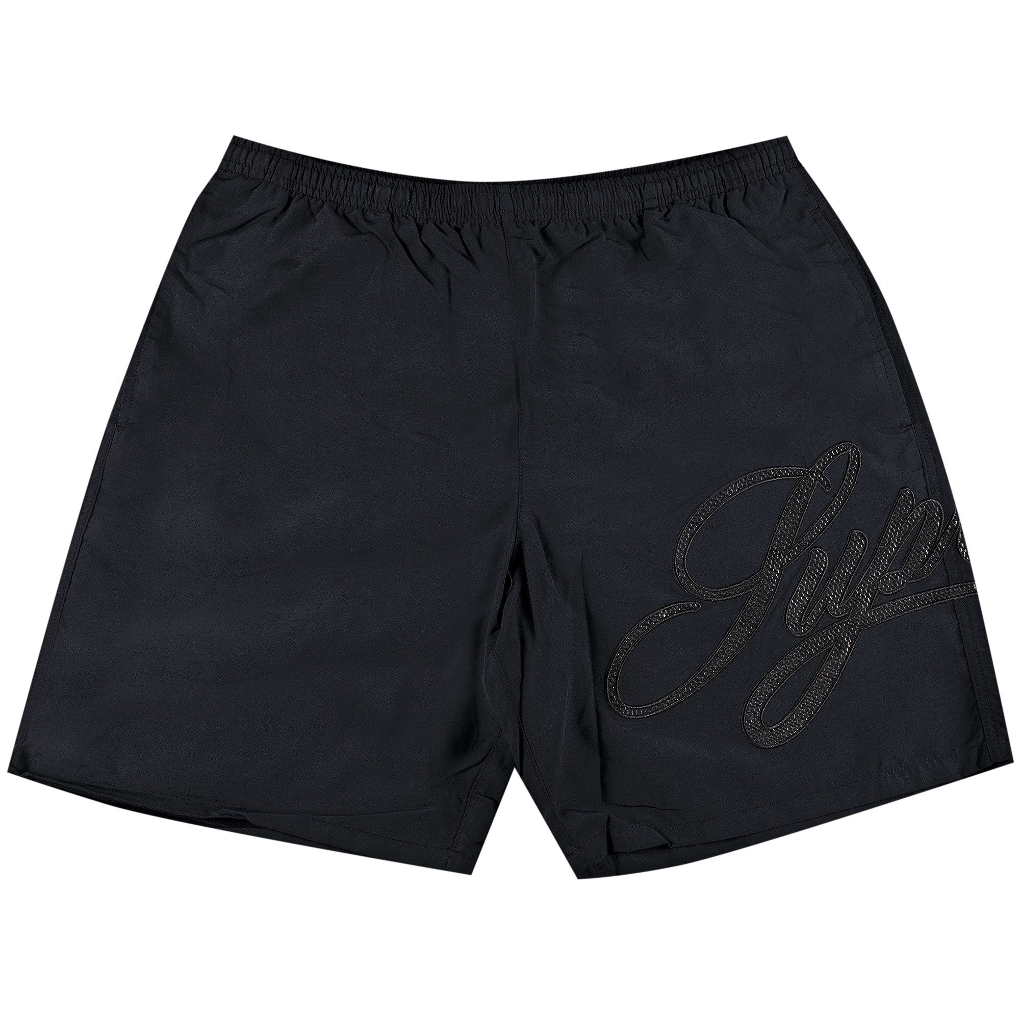Buy Supreme Mesh Script Water Short 'Black' - SS21SH34 BLACK | GOAT