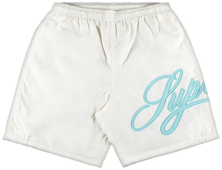 Supreme Mesh Script Water Short White