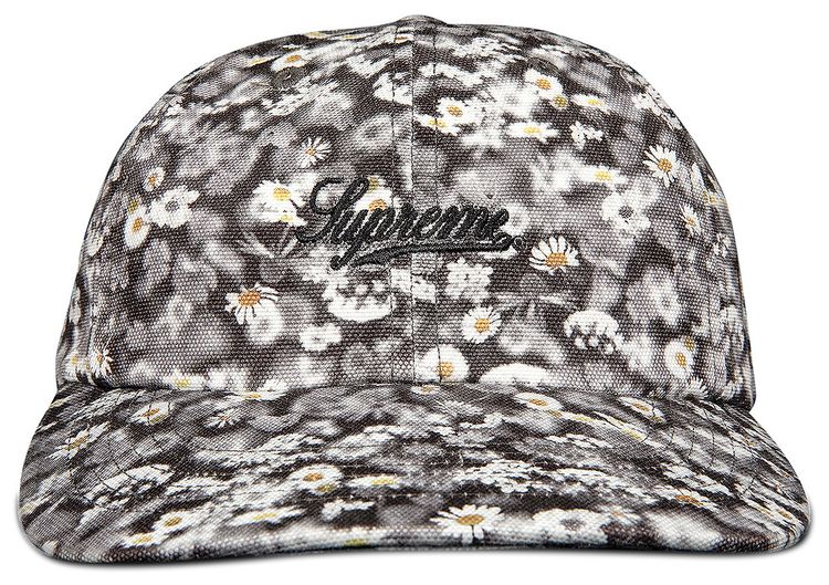 Supreme Liberty Floral 6 Panel Black