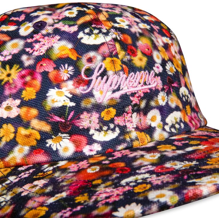 Supreme Liberty Floral 6 Panel Navy