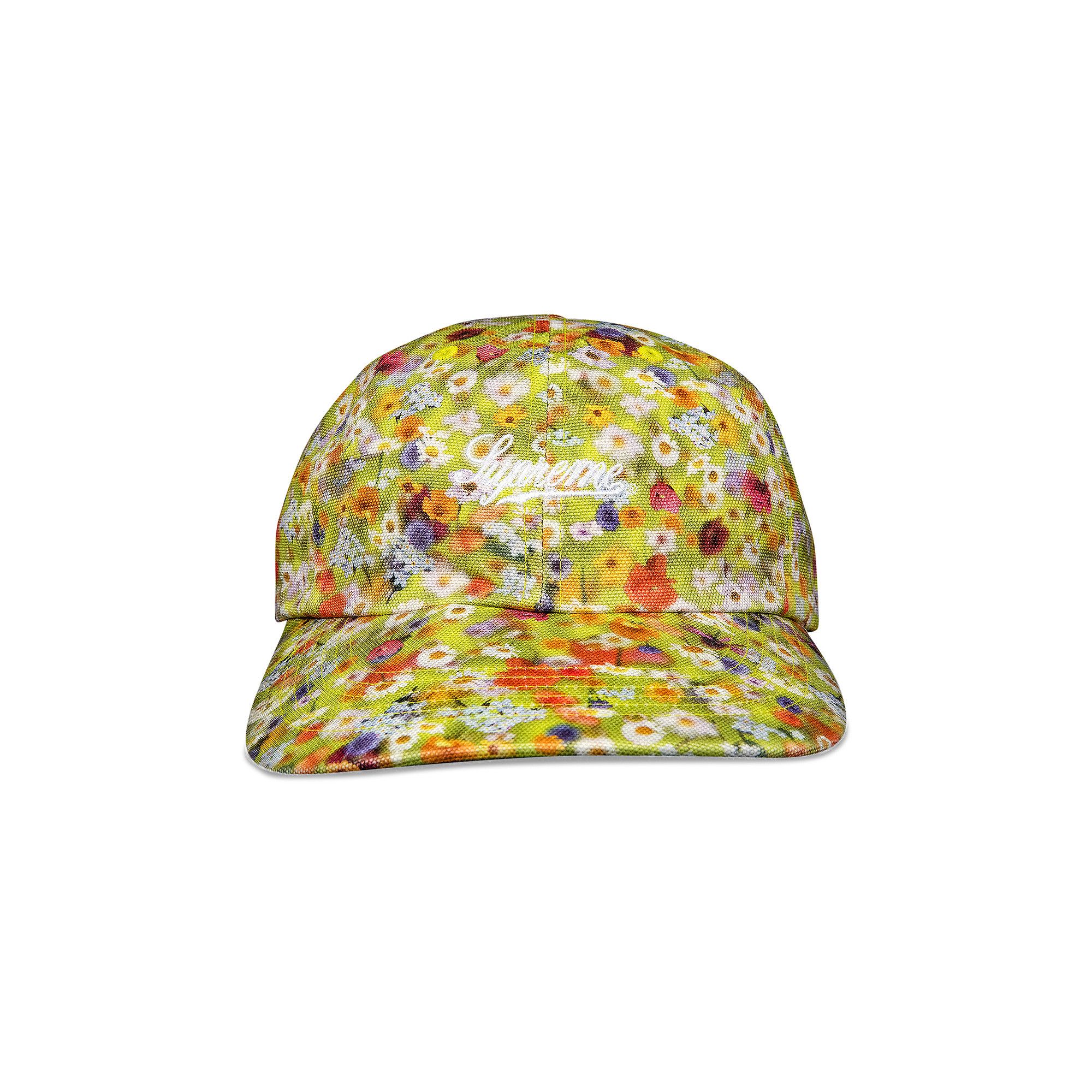 帽子 Supreme Liberty Floral 6-panel Yellow Supreme Liberty Floral 6-Panel (SS21) - $54