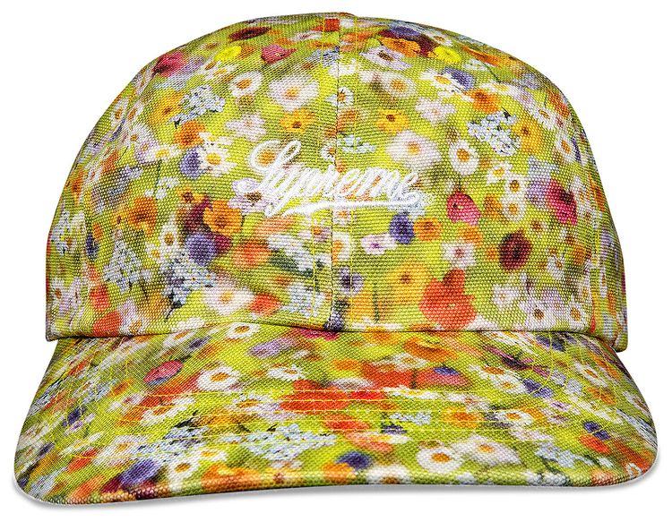 Supreme Liberty Floral 6 Panel Lime