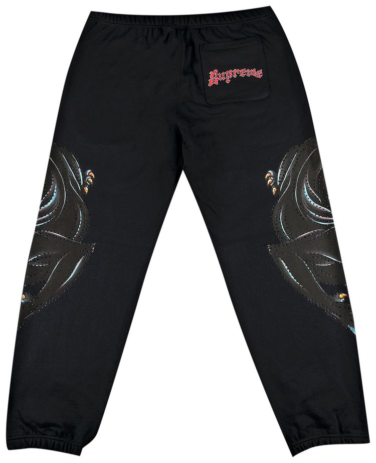 Supreme Panther Sweatpant Black
