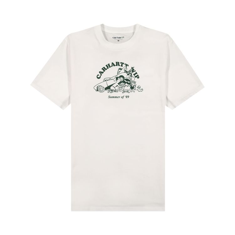 Carhartt WIP Flat Tire T Shirt White
