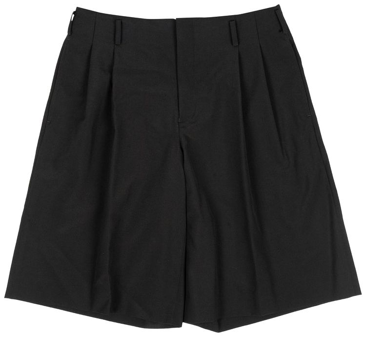 Comme des Garcons Homme Plus Tropical Wool Short Black