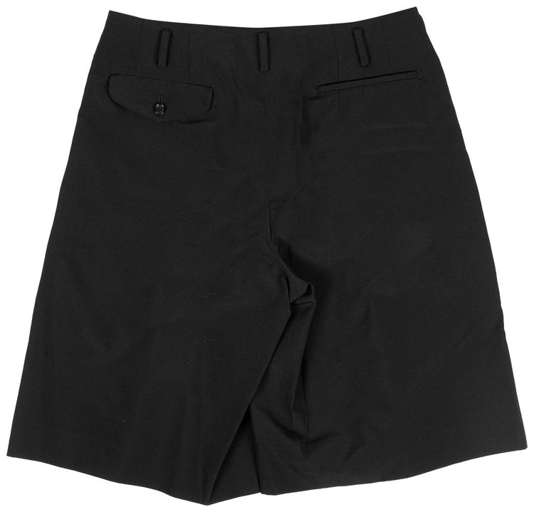 Comme des Garcons Homme Plus Tropical Wool Short Black