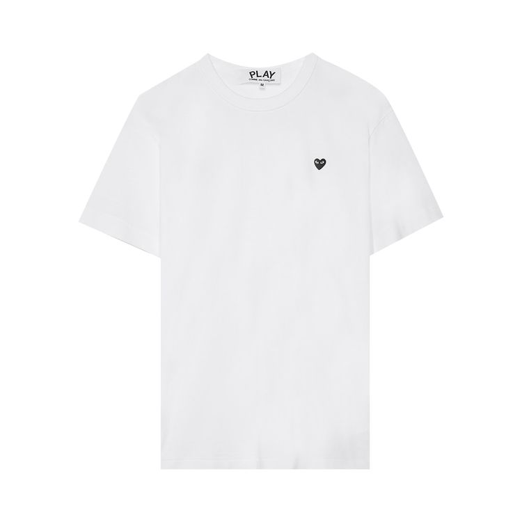 Comme des Garcons PLAY Little Heart T Shirt White