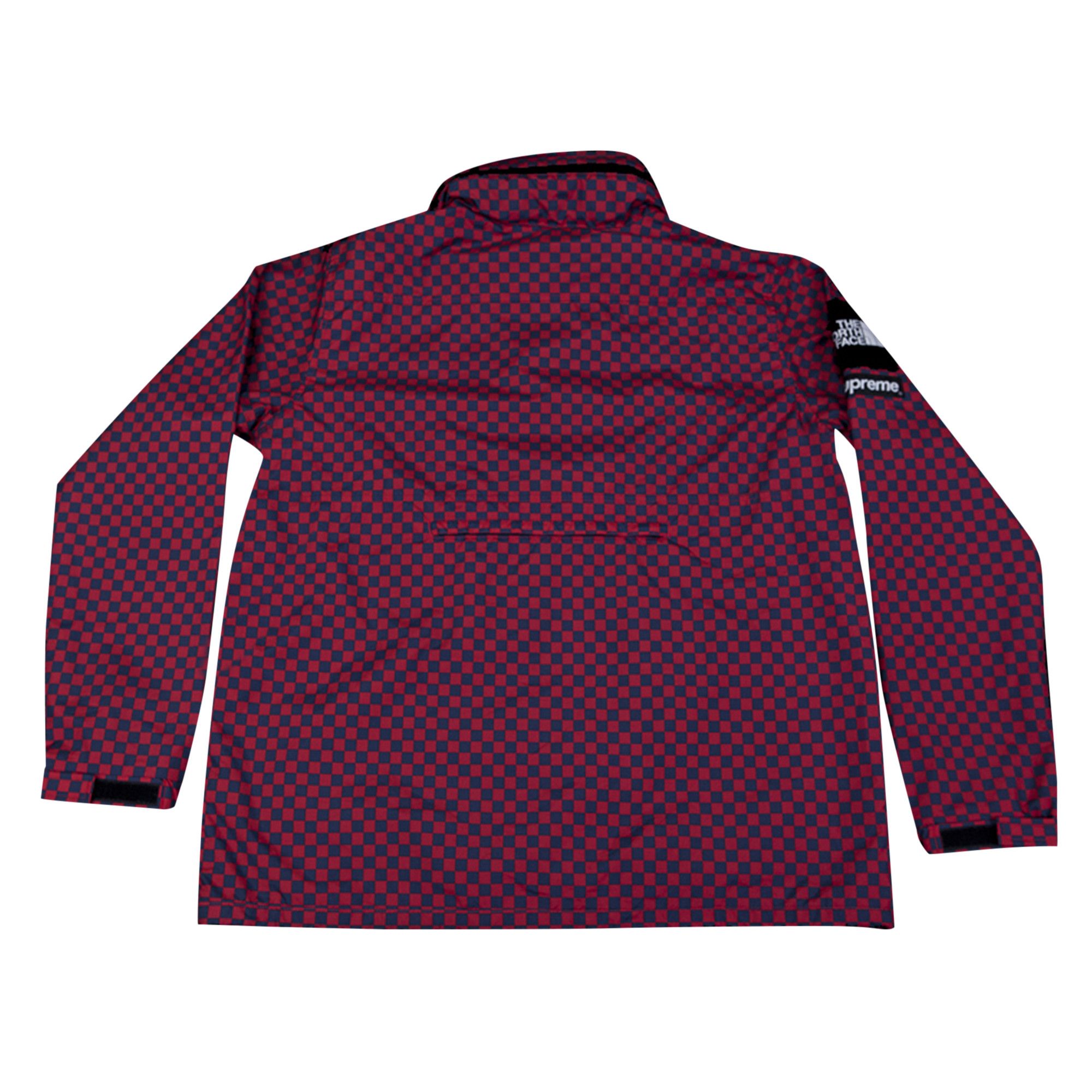 Supreme north face checkered jacket clearance