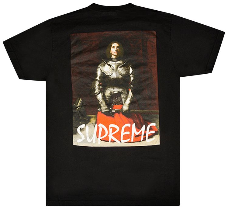 Supreme Joan of Arc T Shirt Black