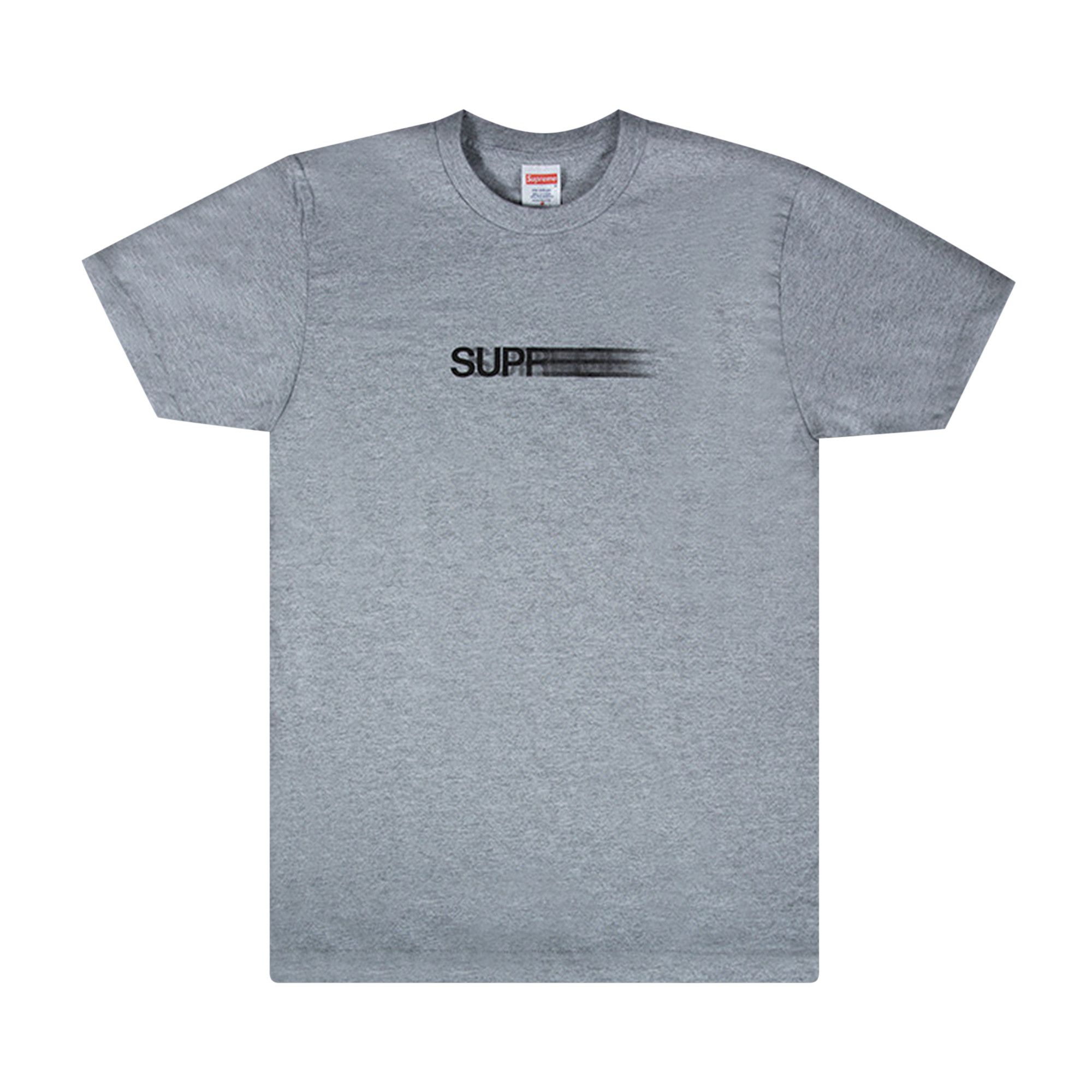 Size l Supreme Motion Logo T Shirt Heather Grey