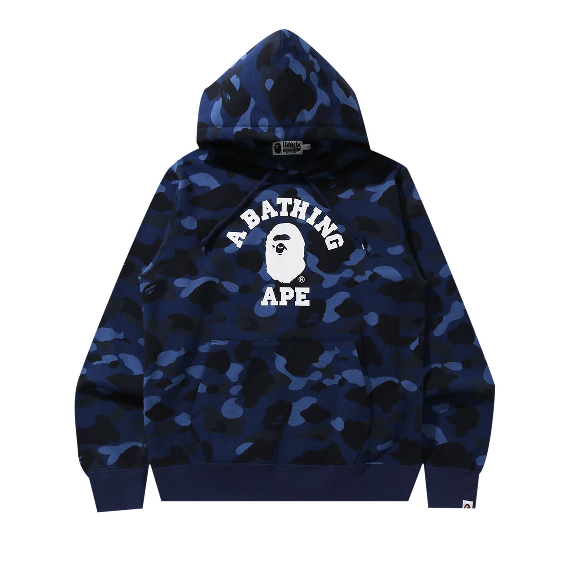 Buy BAPE Online Exclusive Color Camo College Pullover Hoodie Navy 1H25 114 018 NAVY GOAT AU