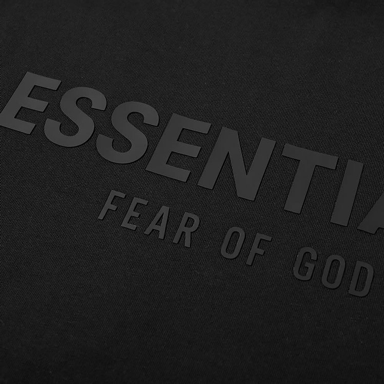 Fear of God Essentials T Shirt Black