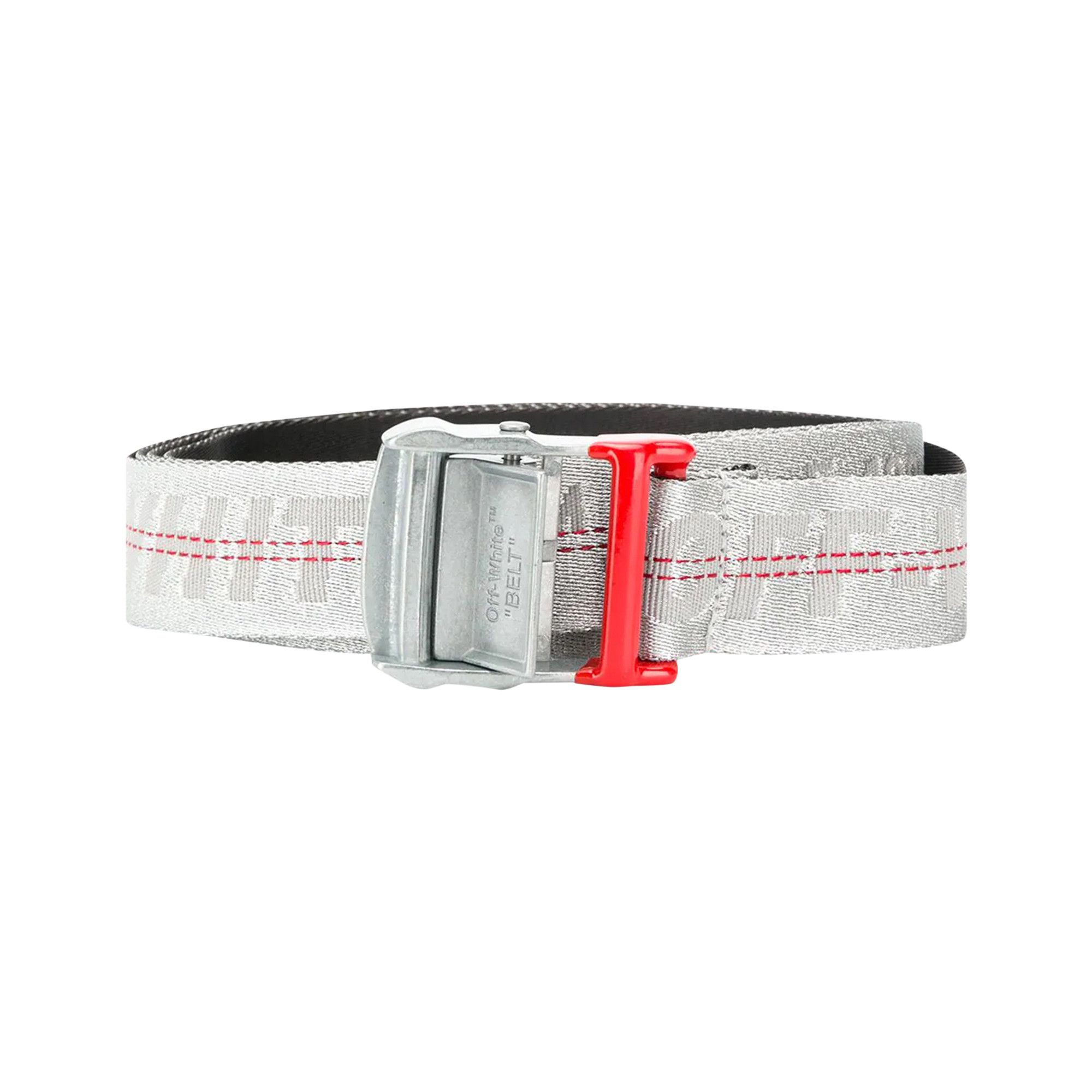 Buy Off White Industrial Belt Light Grey OMRB012E196470020600 GOAT