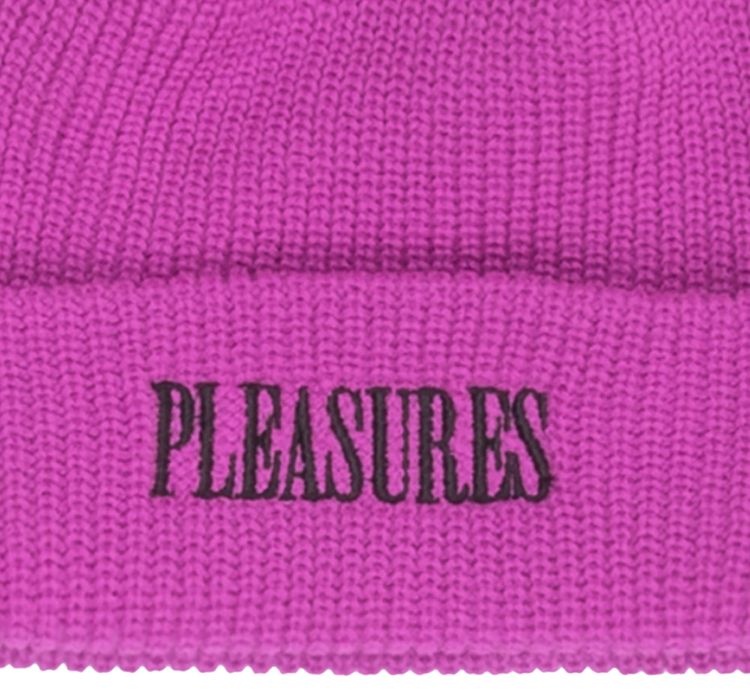 Pleasures Balance Logo Beanie Pink