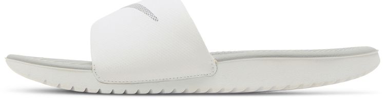 Nike Wmns Kawa Slide White Metallic Silver