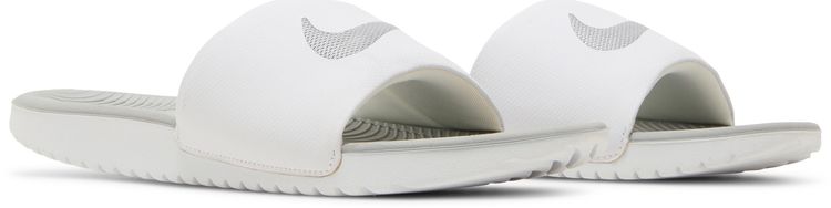 Nike Wmns Kawa Slide White Metallic Silver