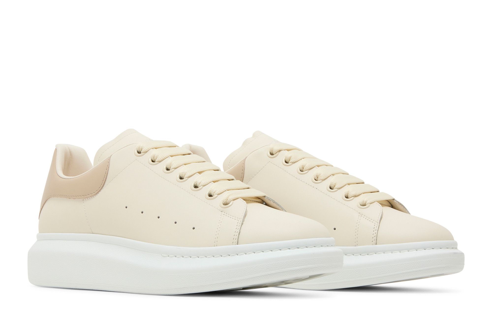 Buy Alexander McQueen Oversized Sneaker Vanilla Pale Beige 727388 WHGP5 7718 GOAT UK