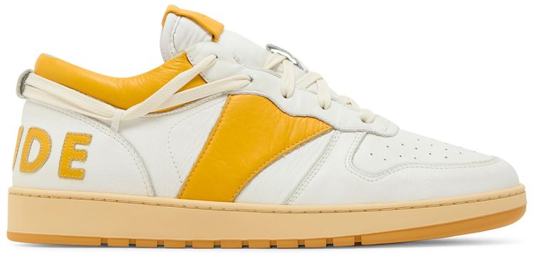 Rhude Rhecess Low White Mustard