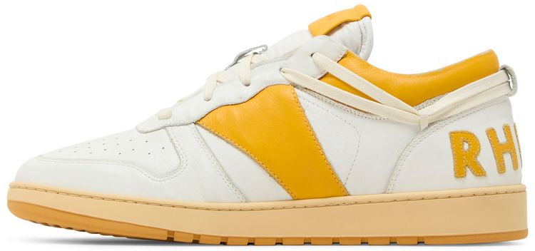 Rhude Rhecess Low White Mustard