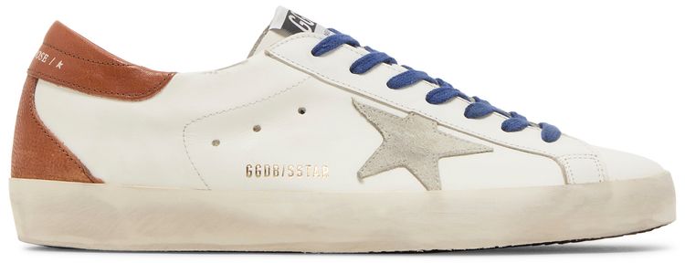 Golden Goose Superstar White Brown Blue