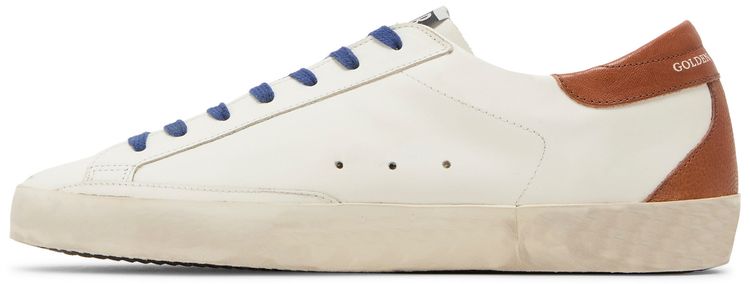 Golden Goose Superstar White Brown Blue