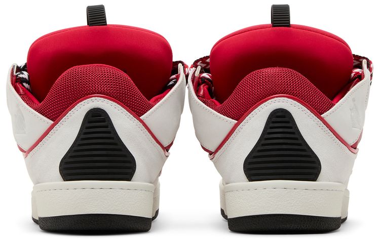 Lanvin Curb Sneakers Red White