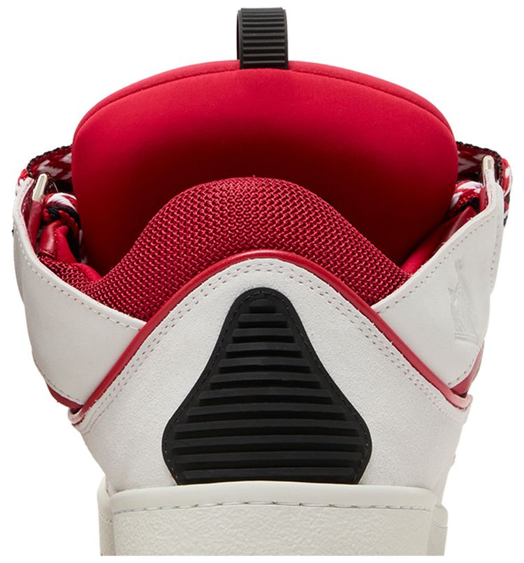 Lanvin Curb Sneakers Red White