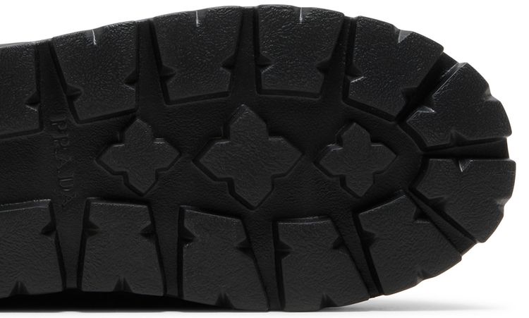 Prada Blow 19 Quilted Nylon Drawstring Boot Black