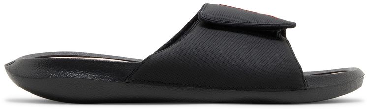 Air Jordan Hydro 6 Slide Black University Red