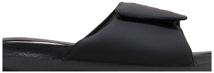 Air Jordan Hydro 6 Slide Black University Red