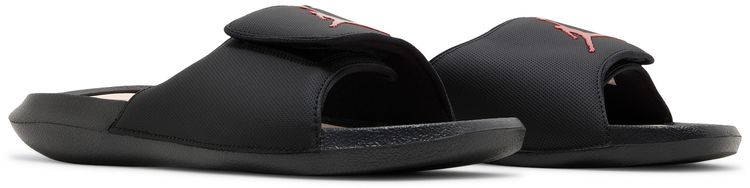 Air Jordan Hydro 6 Slide Black University Red