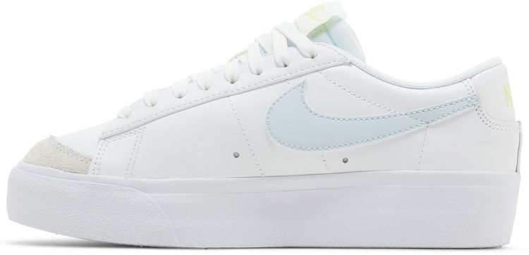 Nike Wmns Blazer Low Platform White Blue Tint