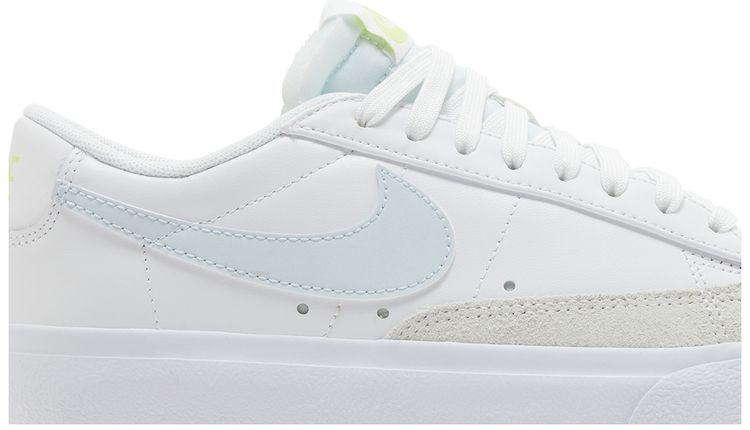 Nike Wmns Blazer Low Platform White Blue Tint