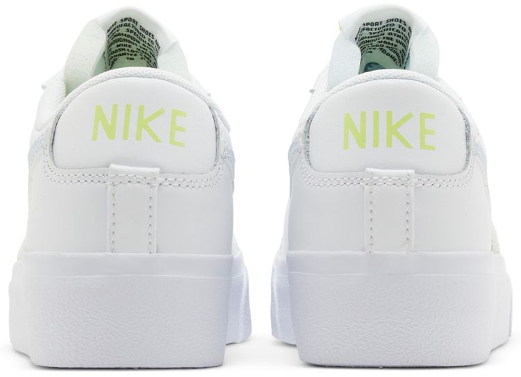Nike Wmns Blazer Low Platform White Blue Tint