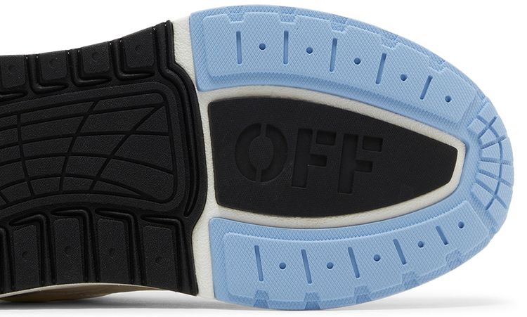 Off White Wmns Runner B Sneaker White Light Blue