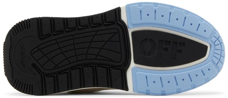 Off White Wmns Runner B Sneaker White Light Blue