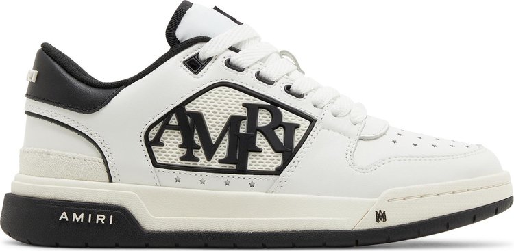 Amiri Wmns Classic Low Logo   White Black