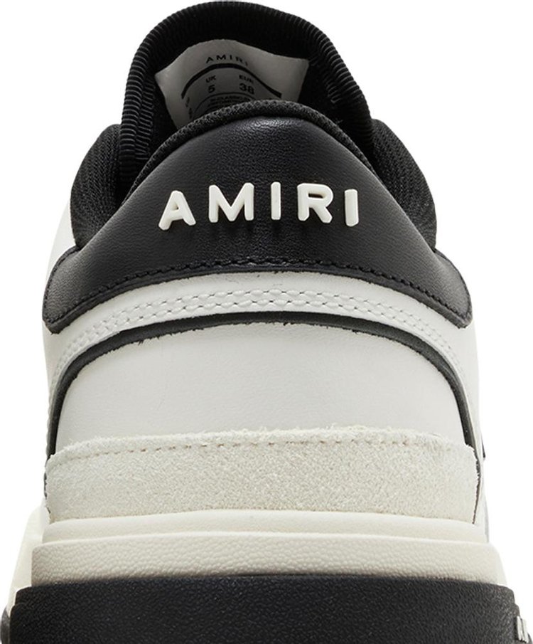 Amiri Wmns Classic Low Logo   White Black