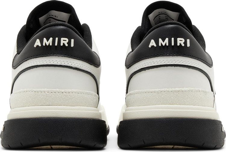 Amiri Wmns Classic Low Logo   White Black