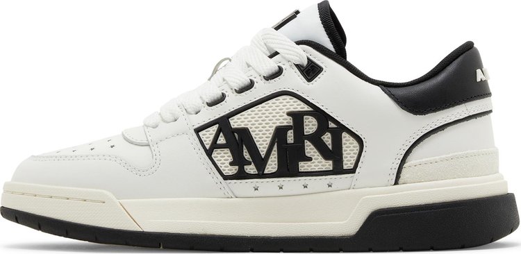 Amiri Wmns Classic Low Logo   White Black