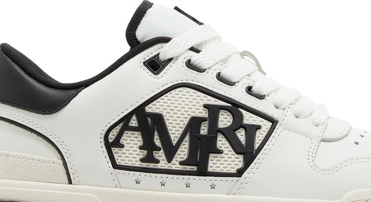 Amiri Wmns Classic Low Logo   White Black