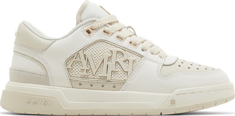 Amiri Wmns Classic Low Logo   White Alabaster