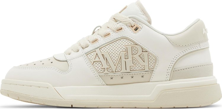 Amiri Wmns Classic Low Logo   White Alabaster