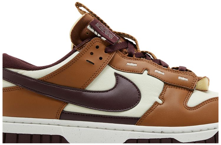 Nike Dunk Low Jumbo Light British Tan Burgundy Crush