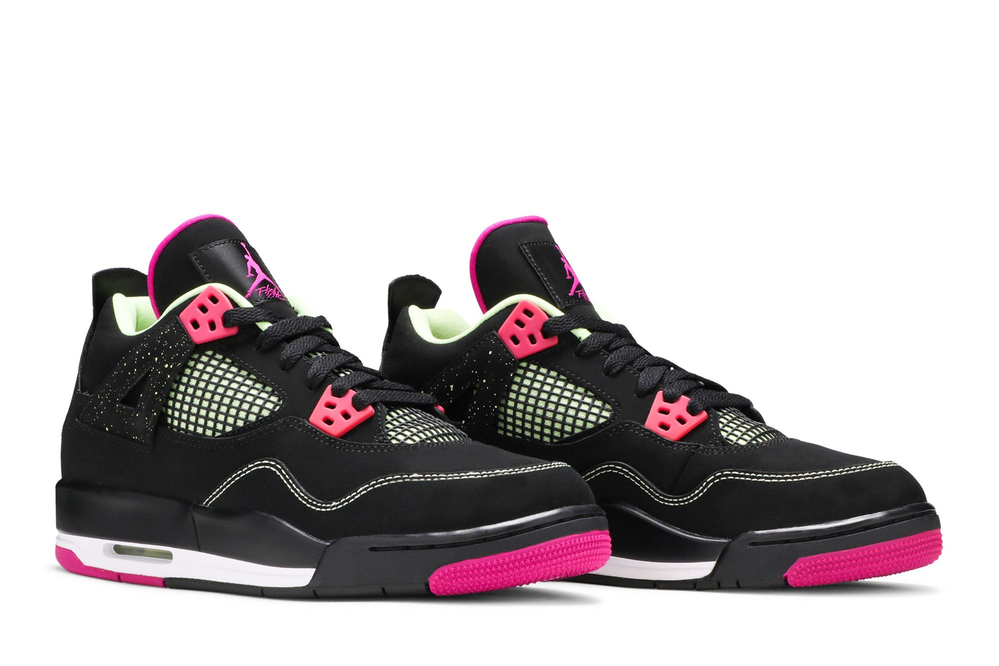Size 4.0 Air Jordan 4 Retro GS Fuchsia
