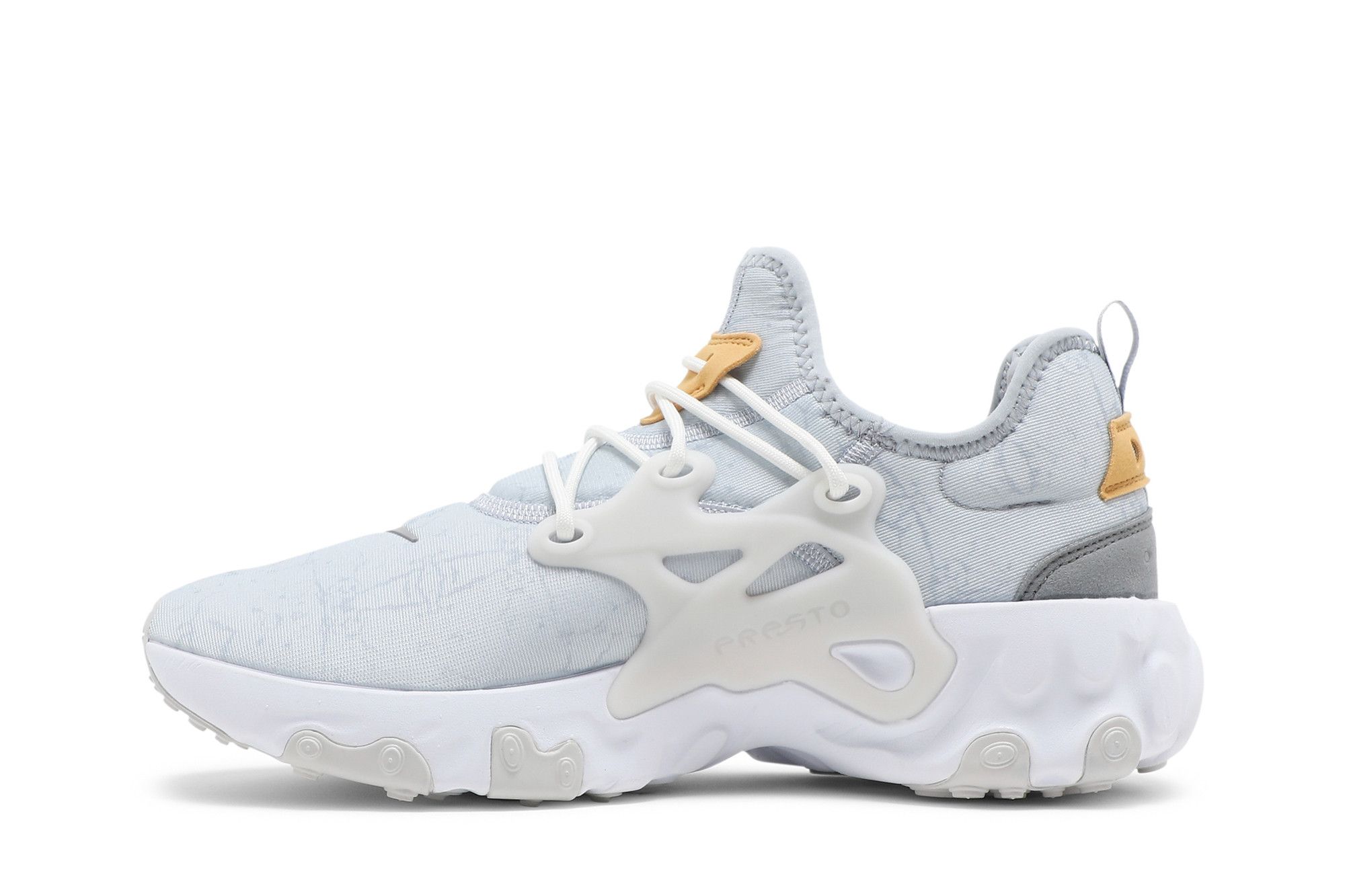 Size 6.0 React Presto Premium Sky Grey